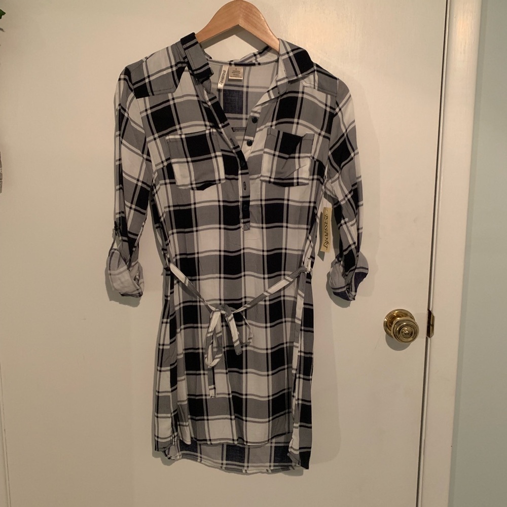 Plaid dress